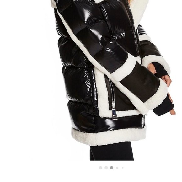 SAM. Entourage Shearling-Trimmed Coat - STYLE NO LONGER MADE OR AVAIL. ANYWHERE! - Picture 3 of 6